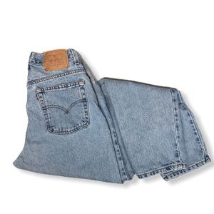 Levi’s -(Vintage) 550  relaxed tapered mom jeans